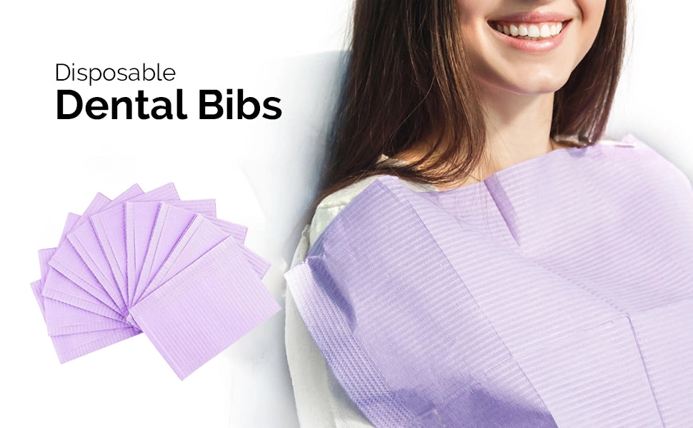 Medicom SafeBasics Dental Patient Bibs: Elevating Protection with 2 Ply and 3 Ply Innovation