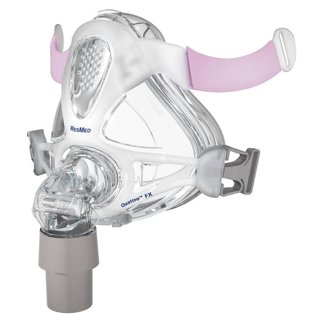 Quattro FX For Her Full Face CPAP Mask with Headgear by ResMed