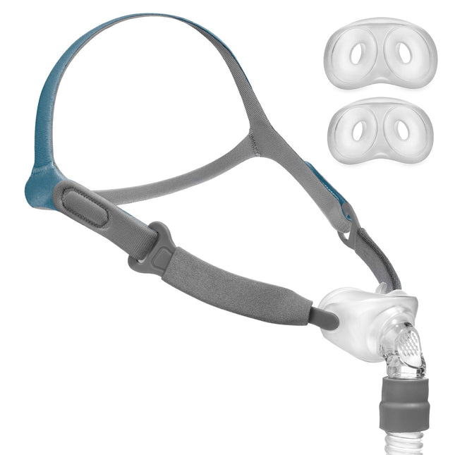 Rio II Nasal Pillow CPAP Mask Fit Pack with Headgear & All Size Cushions