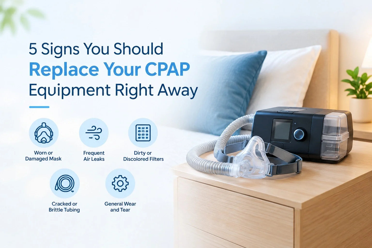 5 Signs You Should Replace Your CPAP Supplies Right Away