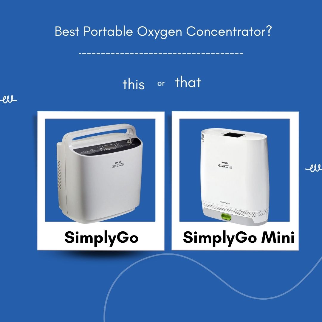 Philips SimplyGo vs SimplyGo Mini: Choosing the Right Portable Oxygen Concentrator for You