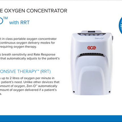 Zen-O Portable Oxygen Concentrator