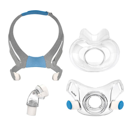 AirFit F30 Full Face CPAP Mask Kit without Headgear by ResMed.