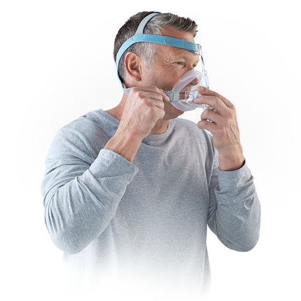 Vitera Full Face CPAP Mask without Headgear by Fisher & Paykel.