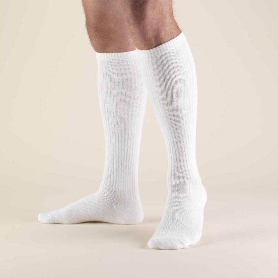TruSoft Diabetic/Athletic Socks | Knee High, Closed Toe, 8-15 mmHg - Tricare Medical Supplies