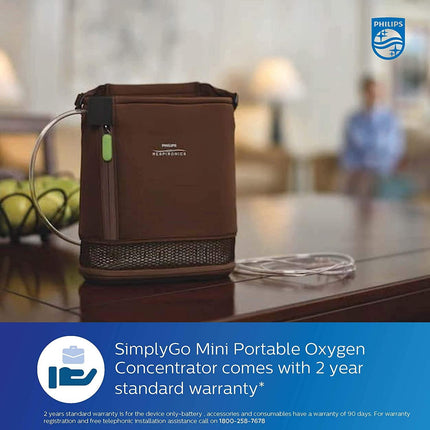 philips respironics simplygo mini portable oxygen concentrator bundle pulse dose online