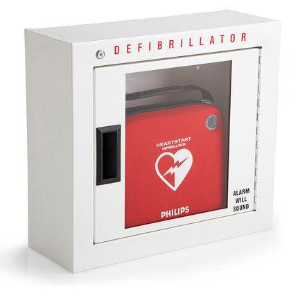 philips heartStart basic AED cabinet