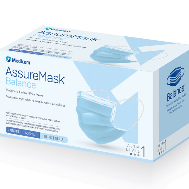 Buy AssureMask Balance Disposable Blue 205415 face mask