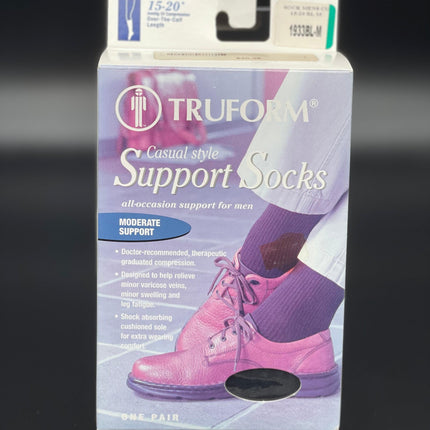 Truform Anti-Embolism Stockings  Knee High, Open Toe,18 mmHg – Tricare  Medical