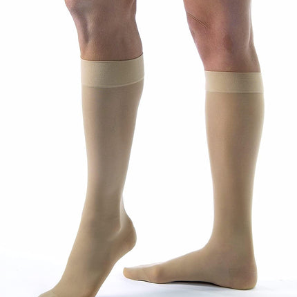 Jobst Mild Compression Ultra sheer Support | Knee High, Closed Toe, 8-15 mmHg - Tricare Medical Supplies