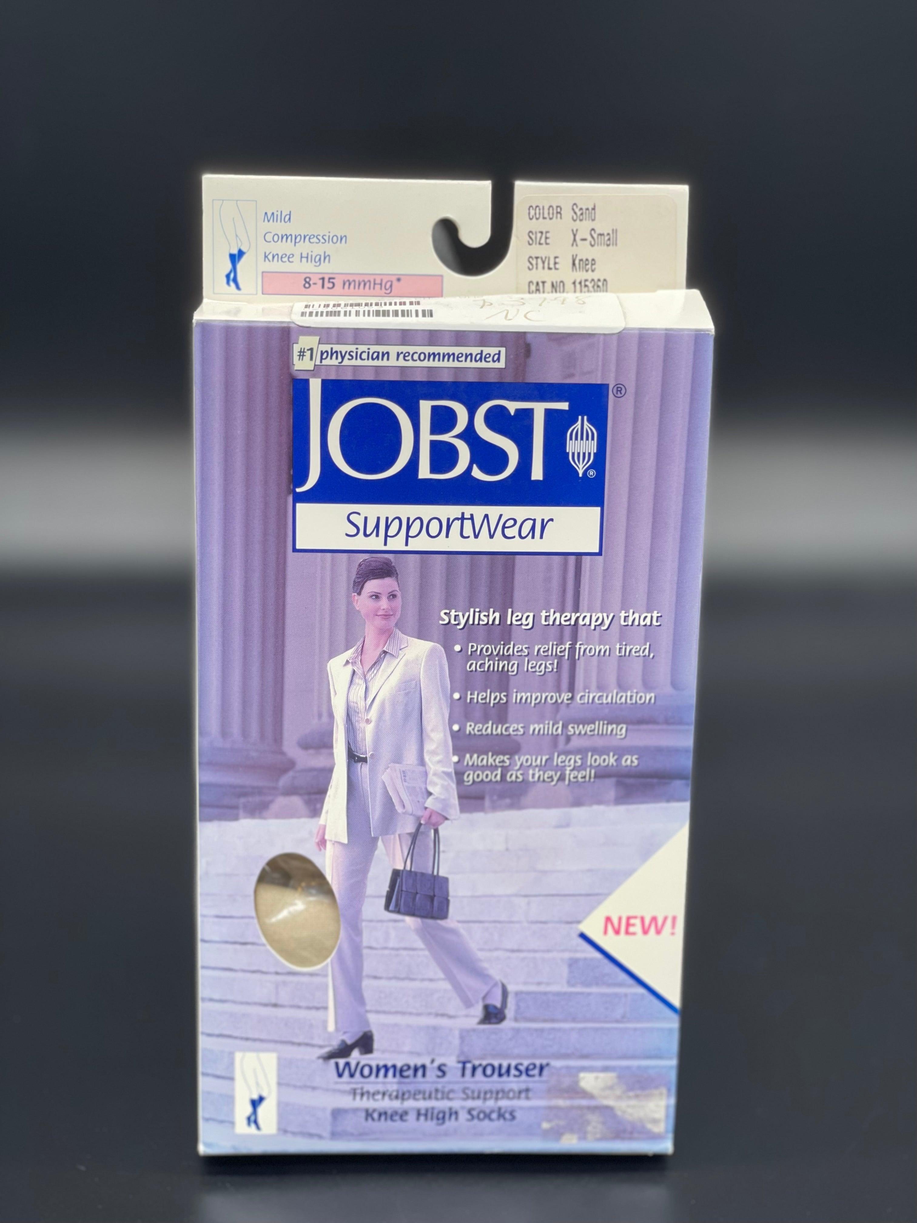 Jobst Supportwear Women's Trouser Socks | Knee High, Closed Toe, 8-15 ...