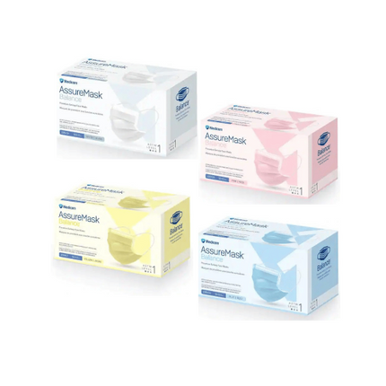 Buy Medicom Disposable face mask - Level 1 White, Pink, Yellow and Blue Color
