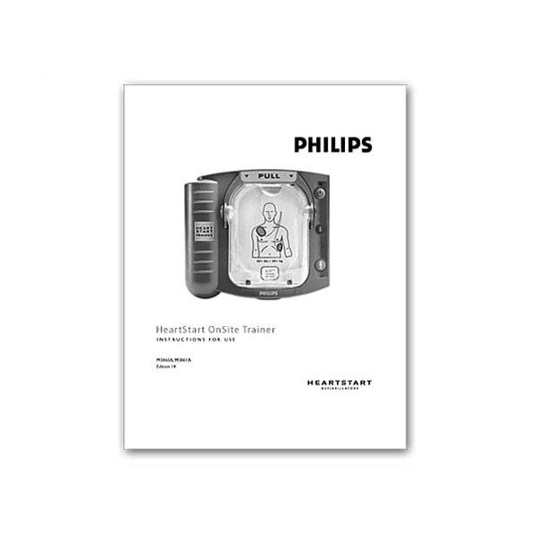 philips heartStart onsite trainer AED instructions for use