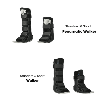 Ovation Medical Walker - Standard and Short Walking Boot - Tricare Medical Supplies
