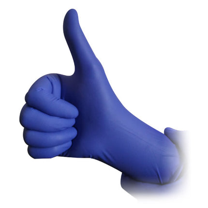 Deep Blue Nitrile Exam gloves Powder free latex free disposable gloves
