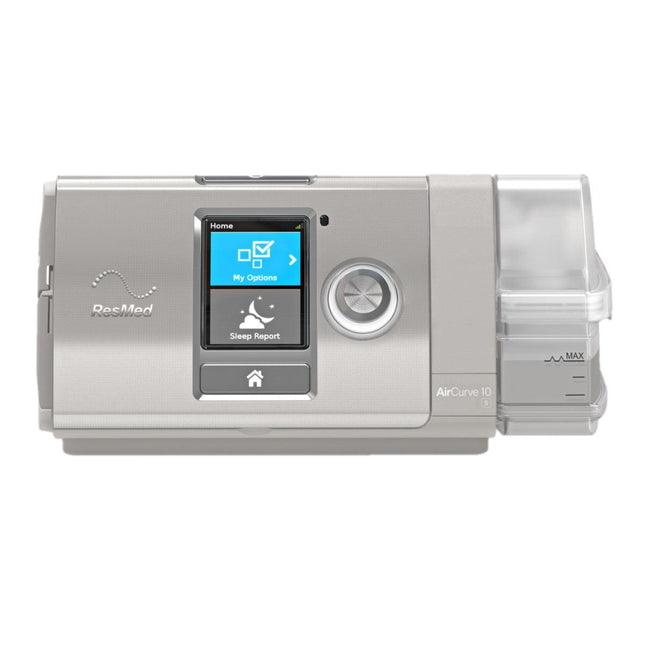 AirCurve 10 S Bi-Level with HumidAir Heated Humidifier by ResMed - Tricare Medical Supplies