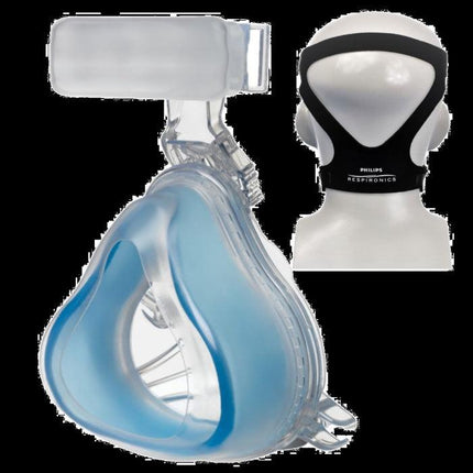 comfortgel blue full face cpap mask with headgear online