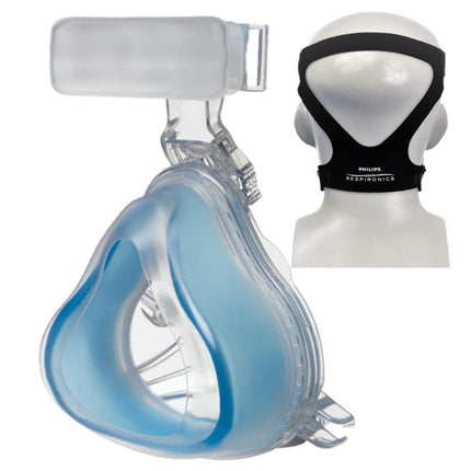 comfortgel blue full face cpap mask without headgear