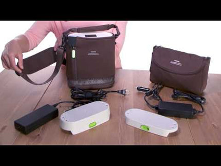 setup screen philips respironics simplygo mini portable oxygen concentrator
